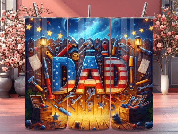 Dad Tools Garage Father's Day Tumbler: A Design Built for Connection