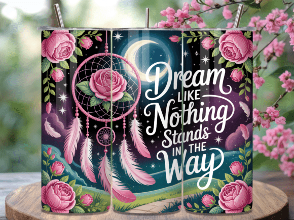 Dream Like Dreamcatcher: A Tumbler Wrap for Ethereal Designs