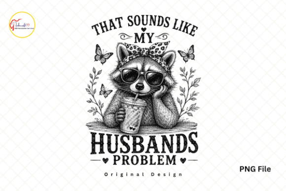Funny Married Raccoon PNG: Wife Tshier Design Breakdown